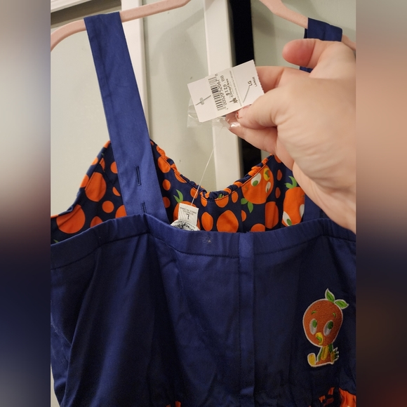 NWT Disney Dress Shop Orange Bird XL Blue & Orange FREE Shipping - Picture 3 of 5